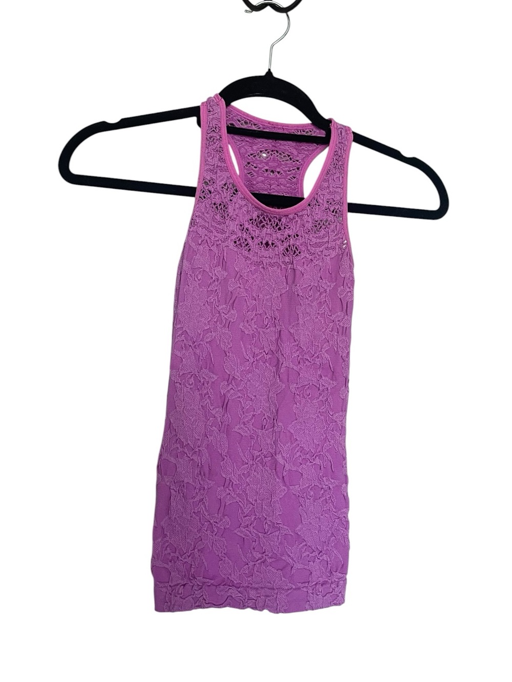 Y2K Boho Lace Racerback Tank Top